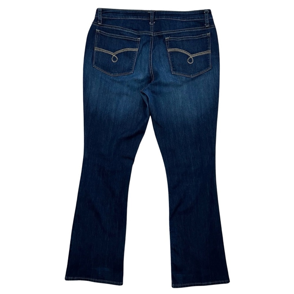 Lee Riders Bootcut Jeans Womens 16 Long Mid Rise Stretch - Picture 3 of 14